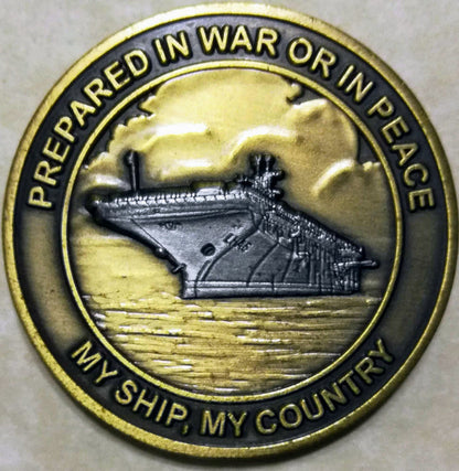 USS America LHA-6 Navy Challenge Coin
