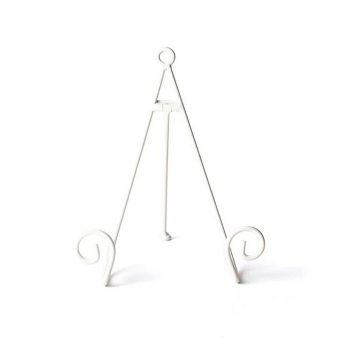 White Swirl Mini Plate Stand by Happy Everything!